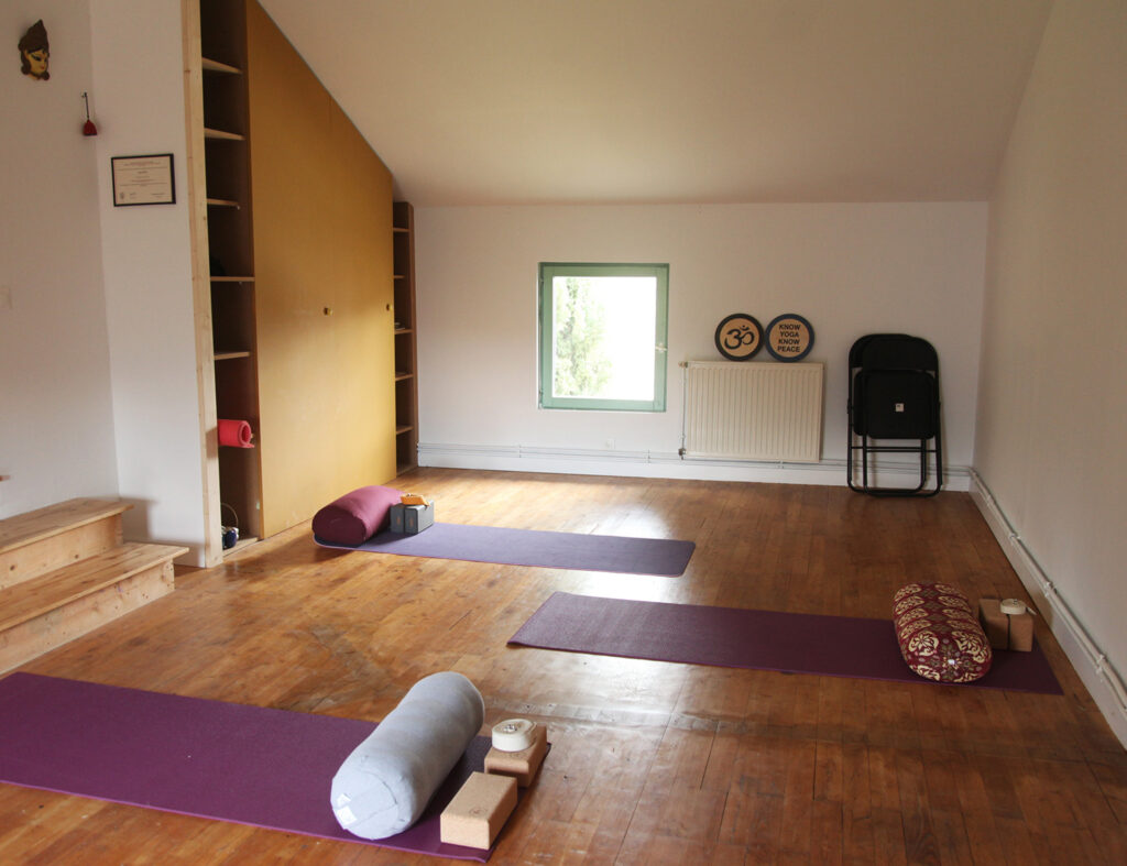 studio de yoga à Mosnac entre Pons et Jonzac